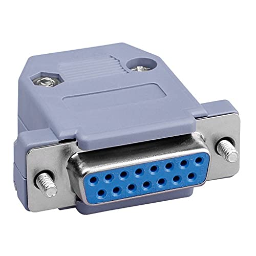 Connecteur DB15 à souder de précision avec boîtier rigide RS232 15 broches