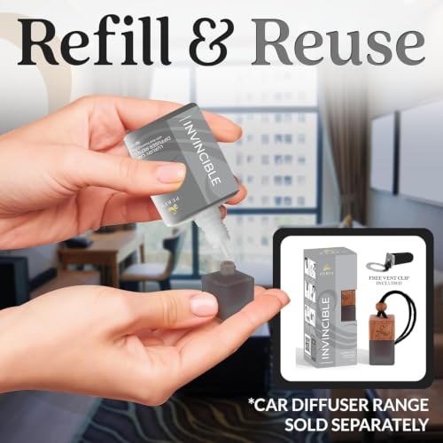 Image of Inspired by Invitus Car Air Fresheners (Refill) | Premium Scented Air Fresheners for Men | 50ml Automotive Diffuser Oil Refill | 3 Months Freshener Long Lasting | Masculine Car Pefume by Perfa