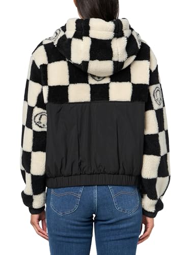 HUGO Women's Relaxed Teddy Bomber Jacket2