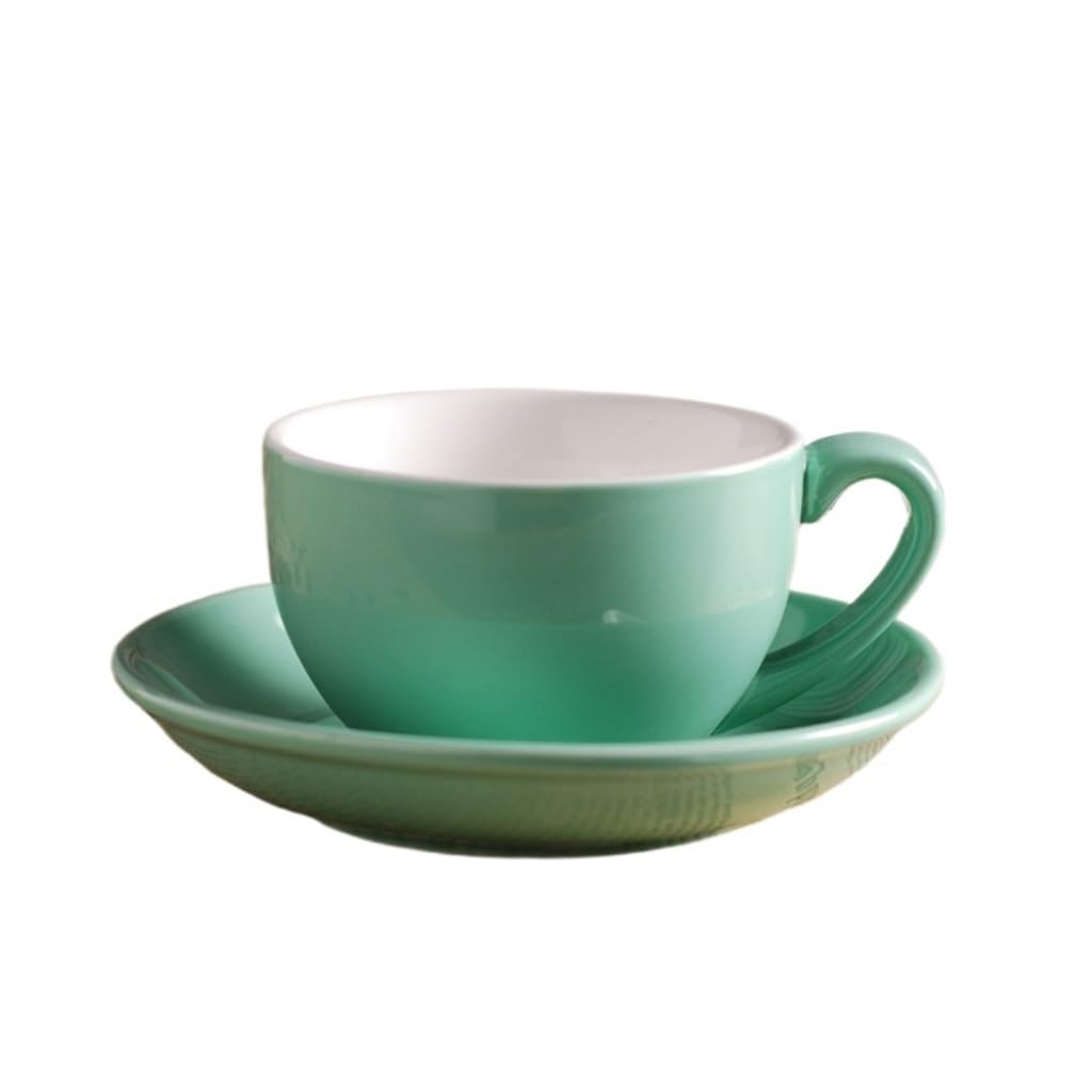 Herbata herbaty, Duża pojemność 300 ml, filiżanka Latte, podwieczorek(5)