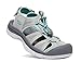 KEEN Women's VENICE II H2-W Sandal, paloma/pastel turquoise, 6.5 M US