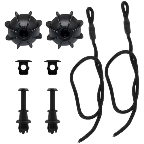 2 Stück Kofferraum Halteband Hutablage, Heckablage Strap Ersatz für Golf 6 MK6, Auto Universal Haltebänder, Kofferraumabdeckung Band Halterung für VW Golf 6 5 4, MK6, MK5, GTI R20