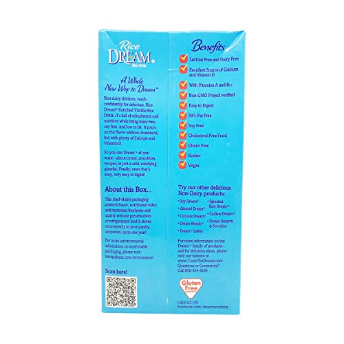 Dream Blends 0084253222310 Enriched Vanilla Rice Drink thumb #3