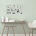 Science Technology Tools Wall Decal Laboratory Vinyl Decor Wall Sticker-Removable Classroom Student Roon Wall Mural AFN129