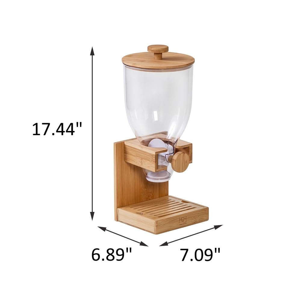 Honey Can Do Bambus-Müslispender, naturfarben, KCH-09385 Natur, 500 ml