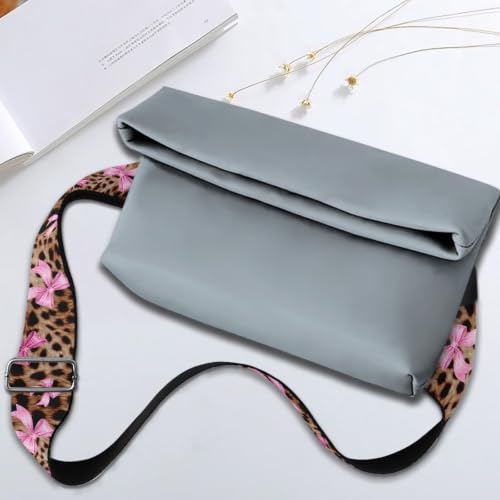 Image of Jeiento Wide Purse Strap Wide Shoulder Strap Adjustable Replacement Belt Soft Guitar Shoulder Straps for Women Girls Gifts