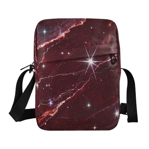 Fake Glitter Marble Grain Red messenger bag for women crossbody green crossbody bags for women Womens Cross Body Purse Bags Adjustable Strap for business work