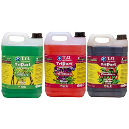 Flora Series - Gro, Bloom & Micro Hard Water (Pack - 5L)