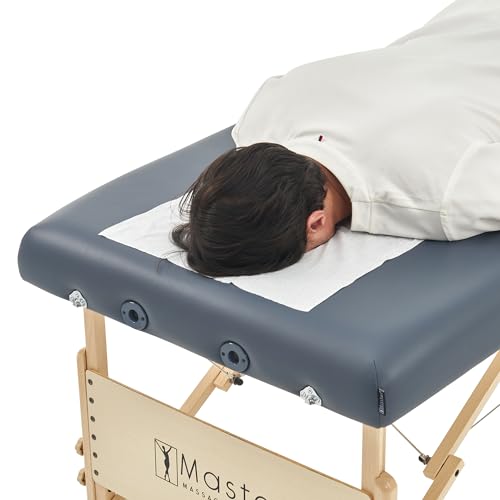 Image of Master Massage Disposable Breathing Space Cover (pack Of 100) for Massage Table, white
