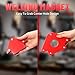 jiashiguang 25LBS Welding Magnets Pack of 4 Welding Magnetic Holder Heavy Duty Magnetic Tools and Accessories for 45, 90, and 135 Degree Angles Super Strong Welding Magnets and Clamps