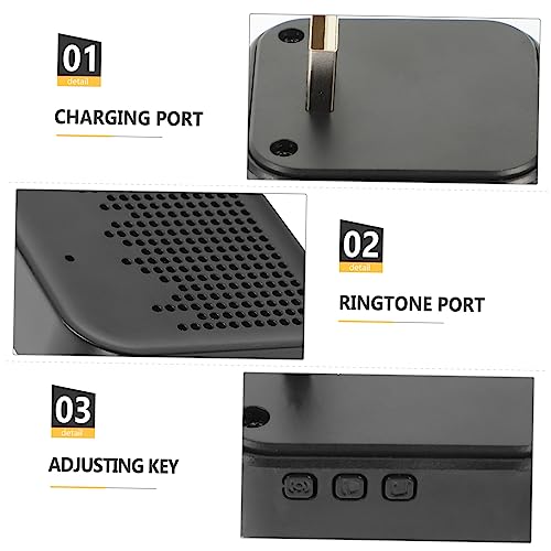 jojofuny campainha câmera wi-fi dispositivo de alarme familiar dispositivo de segurança infantil bat