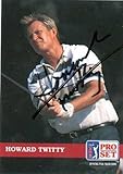 Howard Twitty autographed Trading Card (Golf)