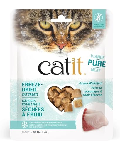 Image of Catit -Recipes Freeze-Dried-Treats (24 G, Ocean Whitefish),All Life Stages