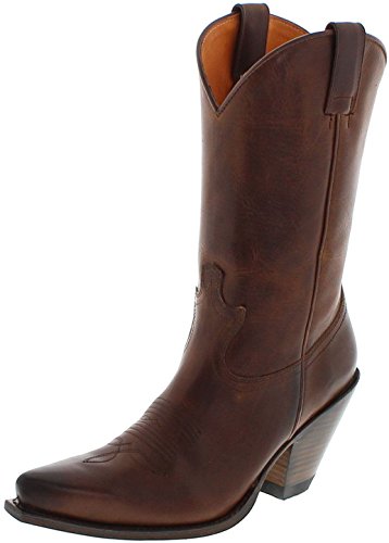 Sendra Boots 15422 Tang - Botas de piel para mujer, marrón, 38 EU
