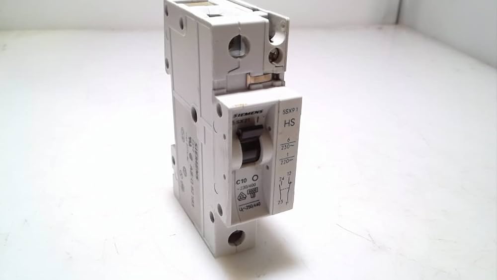Siemens 5SX21-C10 (92183) Circuit Breaker 1-Pole: Amazon.com