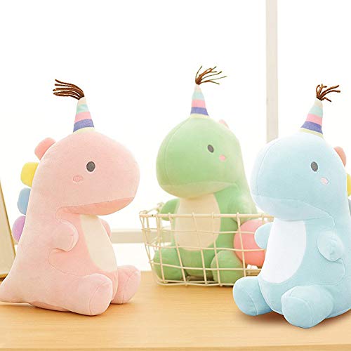 Aporake Stuffed Animal Plush Toys, Cute Dinosaur Toy, Soft Plushies For Girls Plush Doll Gifts For Kids Boys Babies Toddlers (Green, Medium) #TOP3