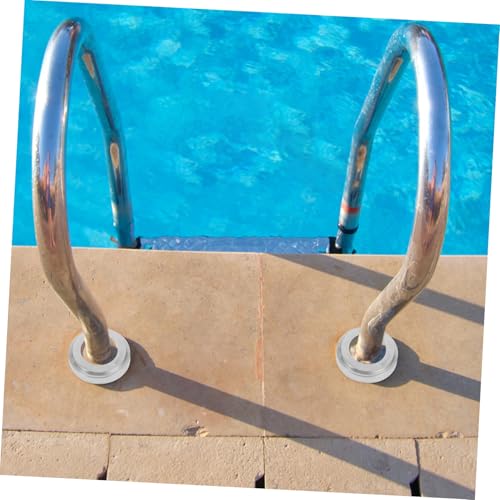 4 piezas Tapas de Acero Inoxidable para Barandas de Escaleras de Piscina miniatura 5