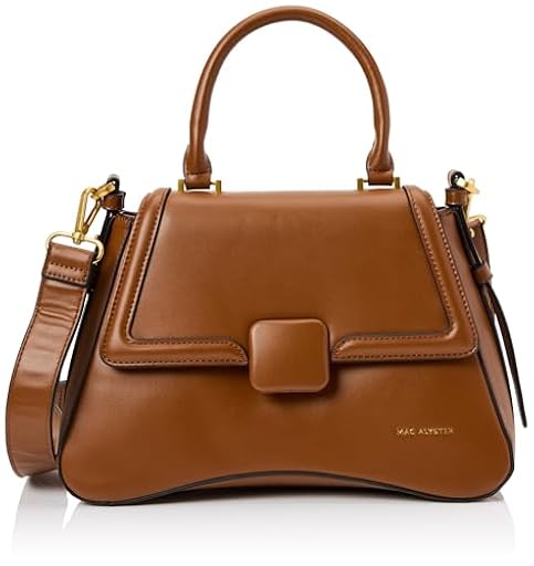 MAC ALYSTER Porte Main + Bandouliere, Bolso de Mano Mujeres, coñac | Ya disponible en tu tienda friki favorita! En mundofriki.es!