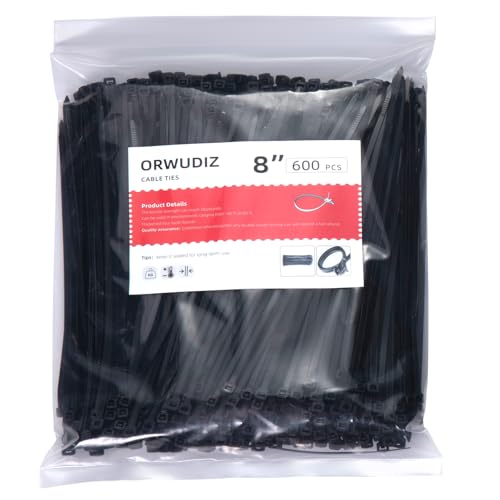 Bridas para cables (600 unidades)