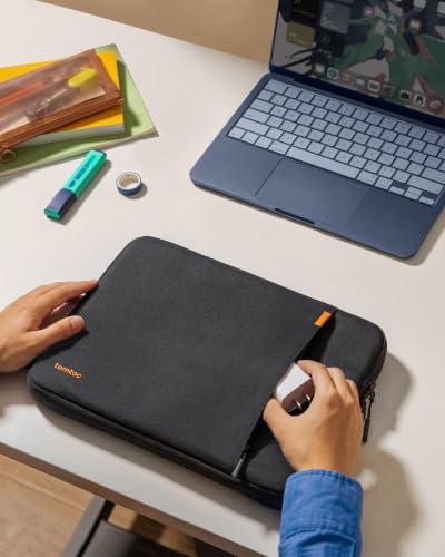 Image of tomtoc 360 Protective Laptop Sleeve 13-inch MacBook Neo A3404 (2026) | Water-resistant Laptop Case Cover Designed for 13-inch New MacBook Neo A18 Pro Chip, 13 inch Shockproof Computer Case Bag