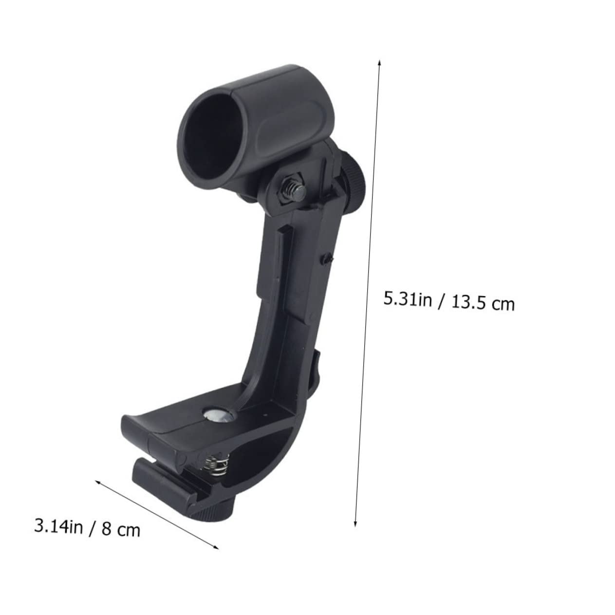 2Pcs Adjustable Shockproof Drum Microphone Clips Shock Holder for Standard Drum Compact and Lightweight Fits Handheld Microphones