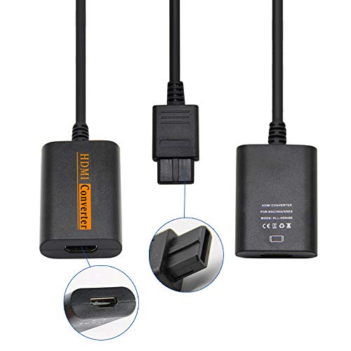 Gecheer Adaptador de conversão de alta definição totalmente digital Conversor HDTV para máquina de j