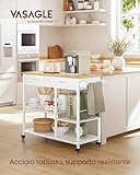 Zoom IMG-1 vasagle isola da cucina mobile Zoom IMG-1 vasagle isola da cucina mobile