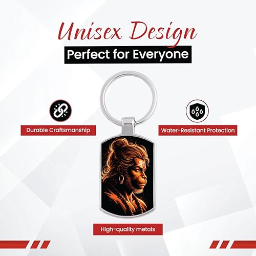 Image of Stylish Metal Keychains with Permanent Glossy Print - Inspirational Quotes & Spiritual Designs - Perfect Key chains for loved ones, Personal Use, Gifts & Return Gifts