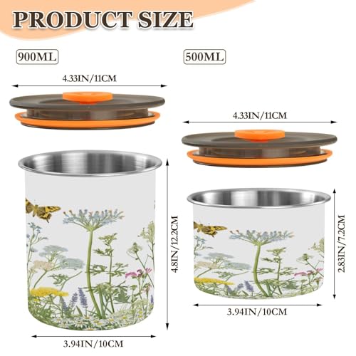 Envase hermético para café acero inoxidable 30oz miniatura 2