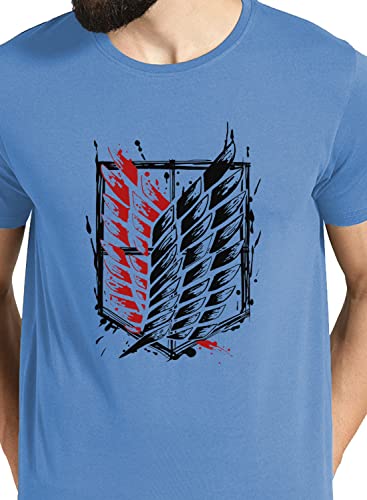 Image of ADRO Men's 100% Cotton Regular Fit T-Shirt