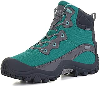 XPETI Women's Dimo Mid Waterproof Hiking Outdoor Boot (10.5 B(M) US, Green)