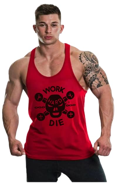 Image of MASCARI Men's Regular Sleeveless Polyester Vest | Anti-Microbial | Anti Odor, Breath tech Super Soft & Comfort Fit Gym Vest for Workout MASCARI P