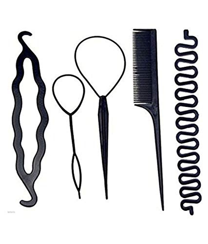 GadinFashion Braids Tools/Hair Styling Kits For Women Set Of 5 Hair Accessories
