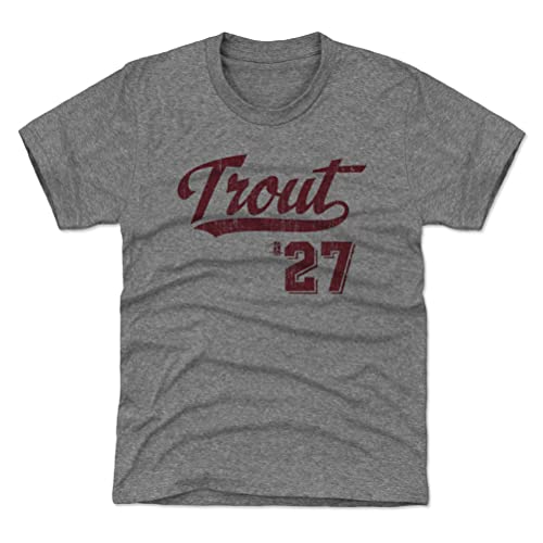 500 LEVEL Mike Trout Kids Shirt - Mike Trout Script
