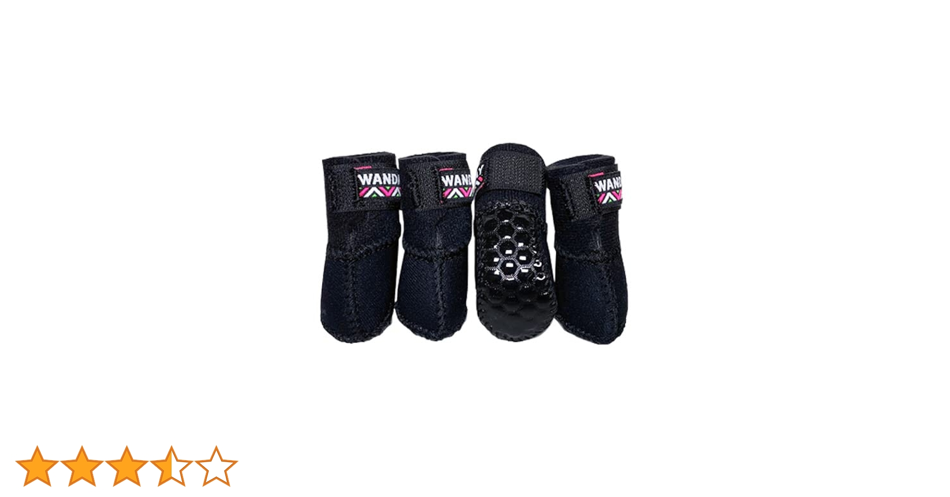 【WANDAWAY】ドッグブーツ/4P・XSサイズ（ブラック） 楽天市場】◇サマーセール 10%OFF◇【WANDAWAY】ドッグブーツ/4P
