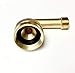 Shark Industrial Premium No-lead brass dishwasher swivel connector elbow fitting 3/8