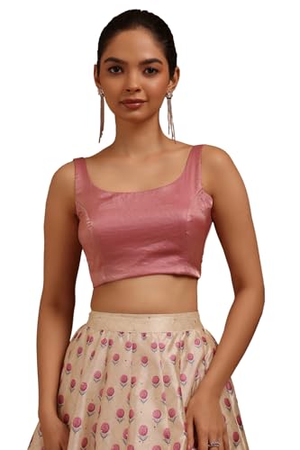 Image of Soch Women's Glass Tissue Sleeveless Blouse