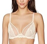 Lily of France Women's Triangle Unlined Underwire Bra 2177002, Coconut White, 38C