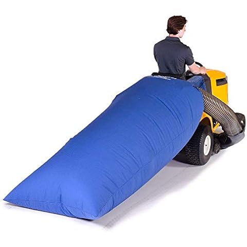Lawn Tractor Leaf Bag - 54 Cubic Foot Standard Leaf Bag - 120-inch Opening – for 2 Bag Material Collection Systems – Ride-On Lawnmowers - Heavy Duty Material – Fast & Easy Leaf Collection [LTLB95000] Cover