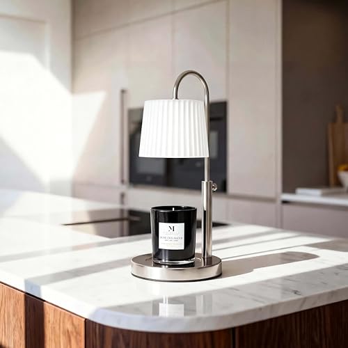 Malbella Essentials Candle & Warmer Set – 8.5 oz Coconut