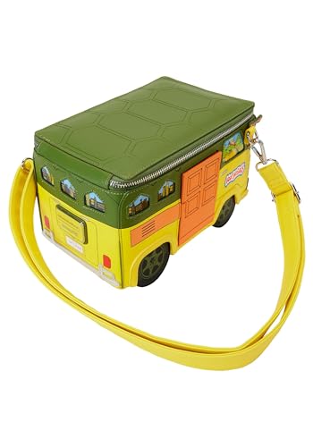 Loungefly Teenage Mutant Ninja Turtles 40th Anniversary Party Wagon Figural Crossbody Bag4