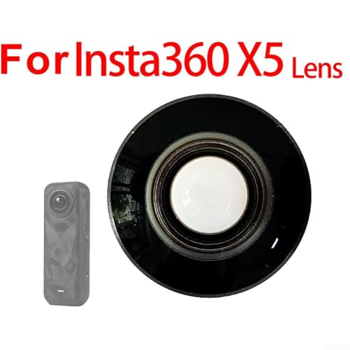 Lente de repuesto para reparar cristal óptico de Insta360 X5 rayado con kit de herramientas 8