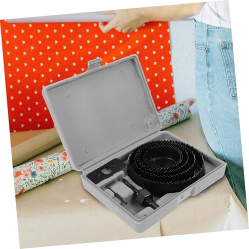 Lurrose juego ajustable de brocas para madera y yeso miniatura 4