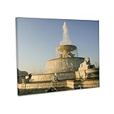 3dRose, Michigan, Detroit Belle Isle Park, Scott Fountain - US23 WBI0063 - Walter Bibikow, Museum Grade Canvas Wrap 20x16