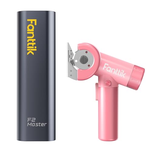 Fanttik F2 Master Mini Cordless Rotary Tool Kit & C8 Nano Cordless Electric Scissors with LED Display