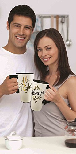 Spoontiques - Ceramic Travel Mugs - Music Cup - Hot Or Cold Beverages - Gift For Coffee Lovers #TOP1