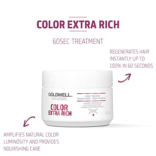 Goldwell Dualsenses Color Extra Rich Brilliance 60Sec Treatment 200Ml #TOP1