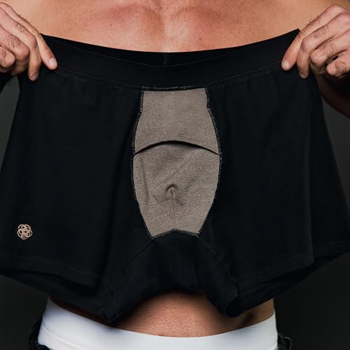 EMF Blocking Underwear for Men silver fabric, protects against high-frequency radiation & electrosmog2