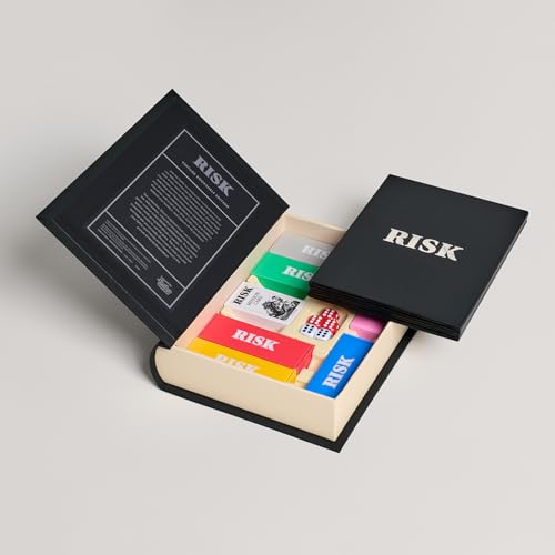 Risk Vintage Bookshelf Edition juego de mesa miniatura 4