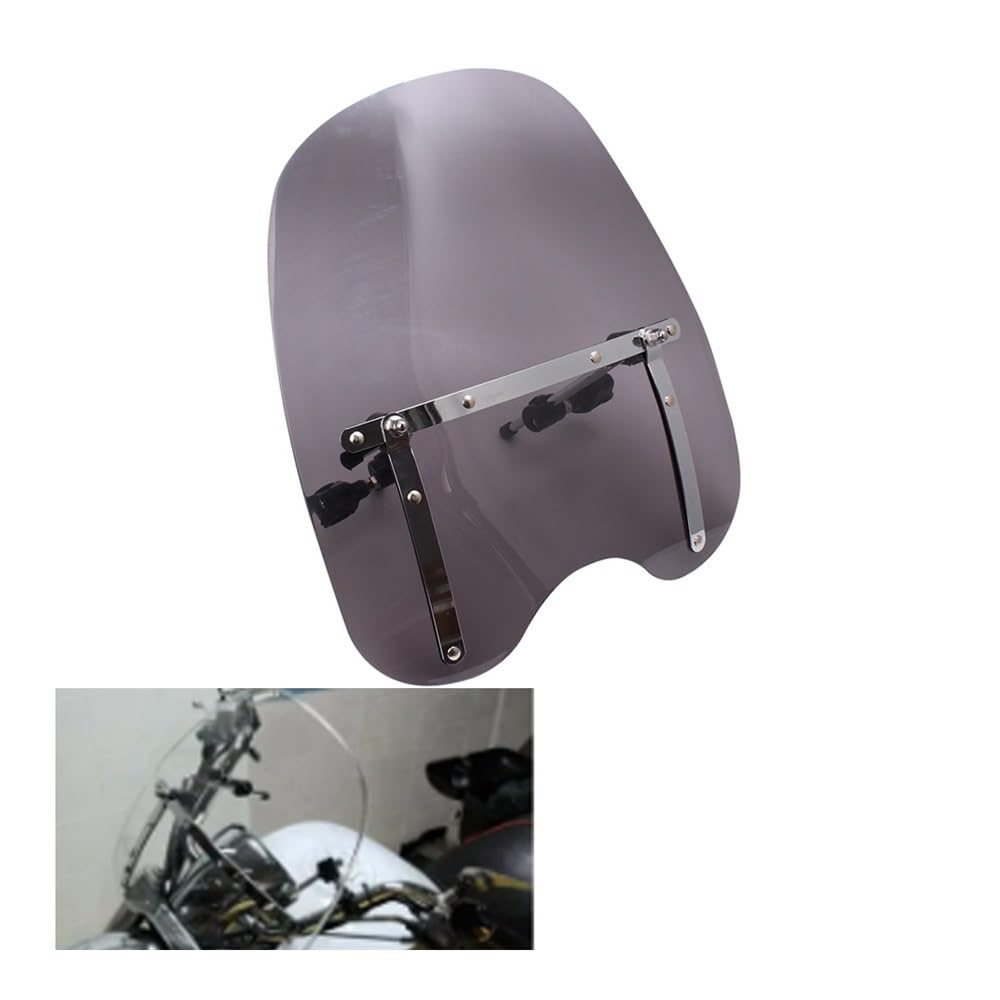 Parabrisas Universal para Motocicleta De 7/8" para 1" para Ace 750 para Aero para Spirit 1100 para Dyna para Parabrisas